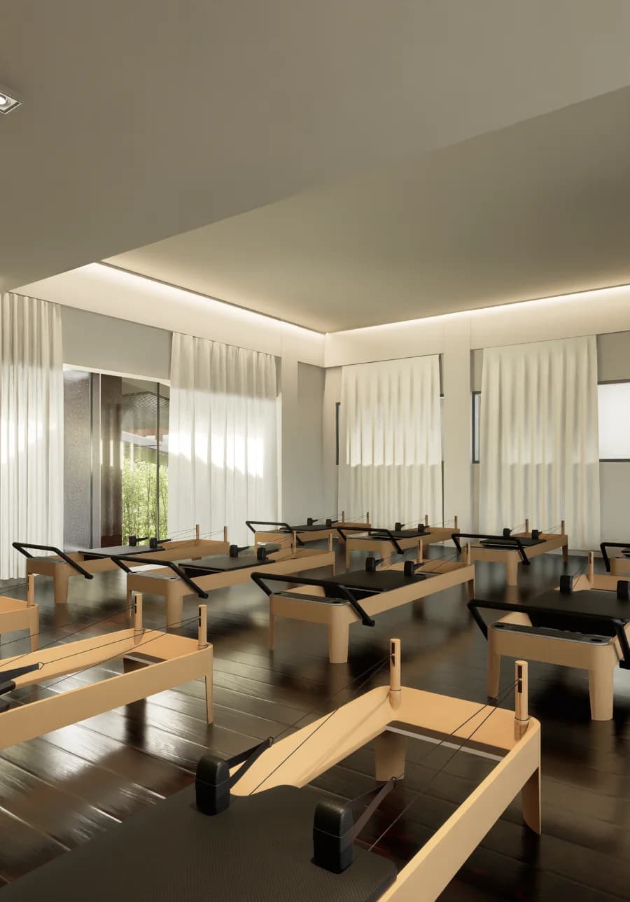 Pilates - Dedicated studio for alignment and controlled movement with reformer practice